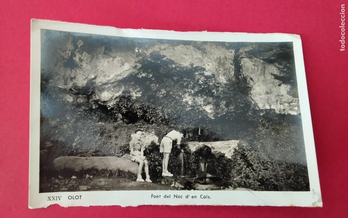 Postales: OLOT, POSTAL ANTIGUA , BLANCO Y NEGRO - Foto 2