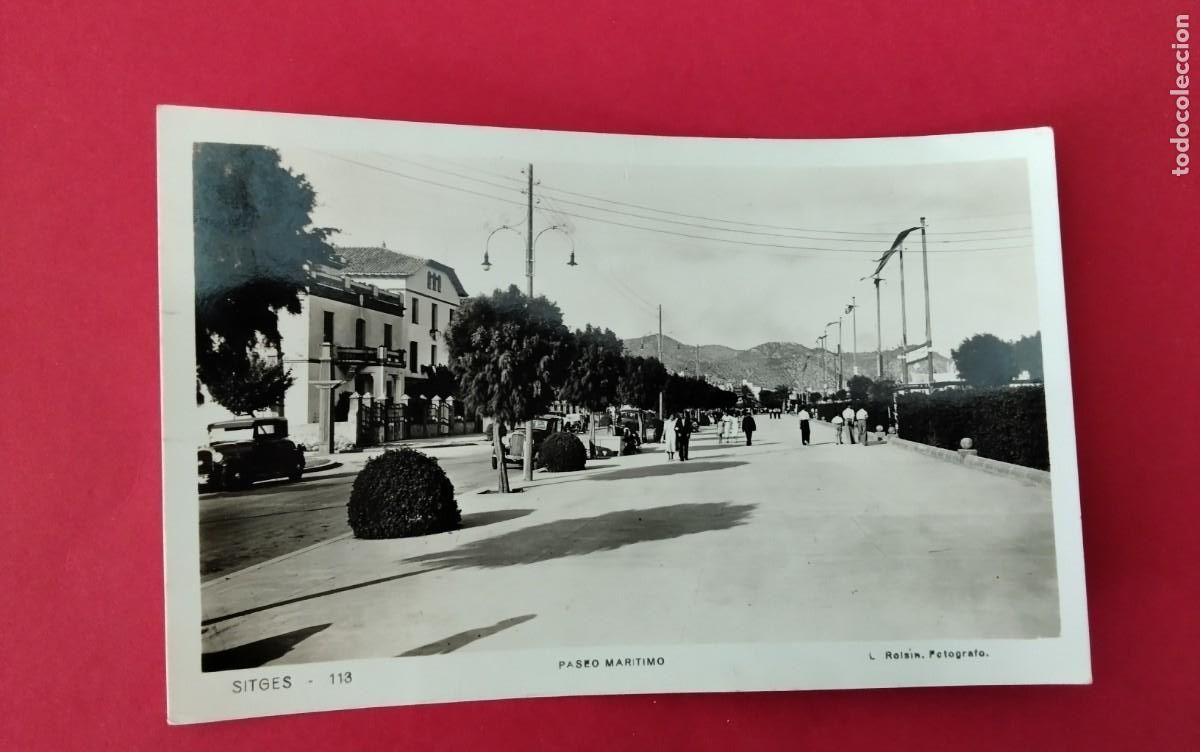 Postales: SITGES , POSTAL ANTIGUA , BLANCO Y NEGRO - Foto 1