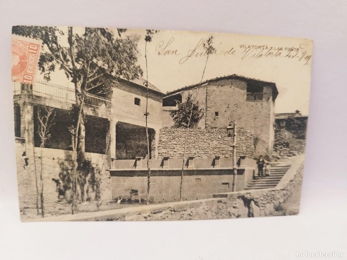 Postales: Postal Vilatorta. Las fonts. Miss&eacute;. - Foto 1