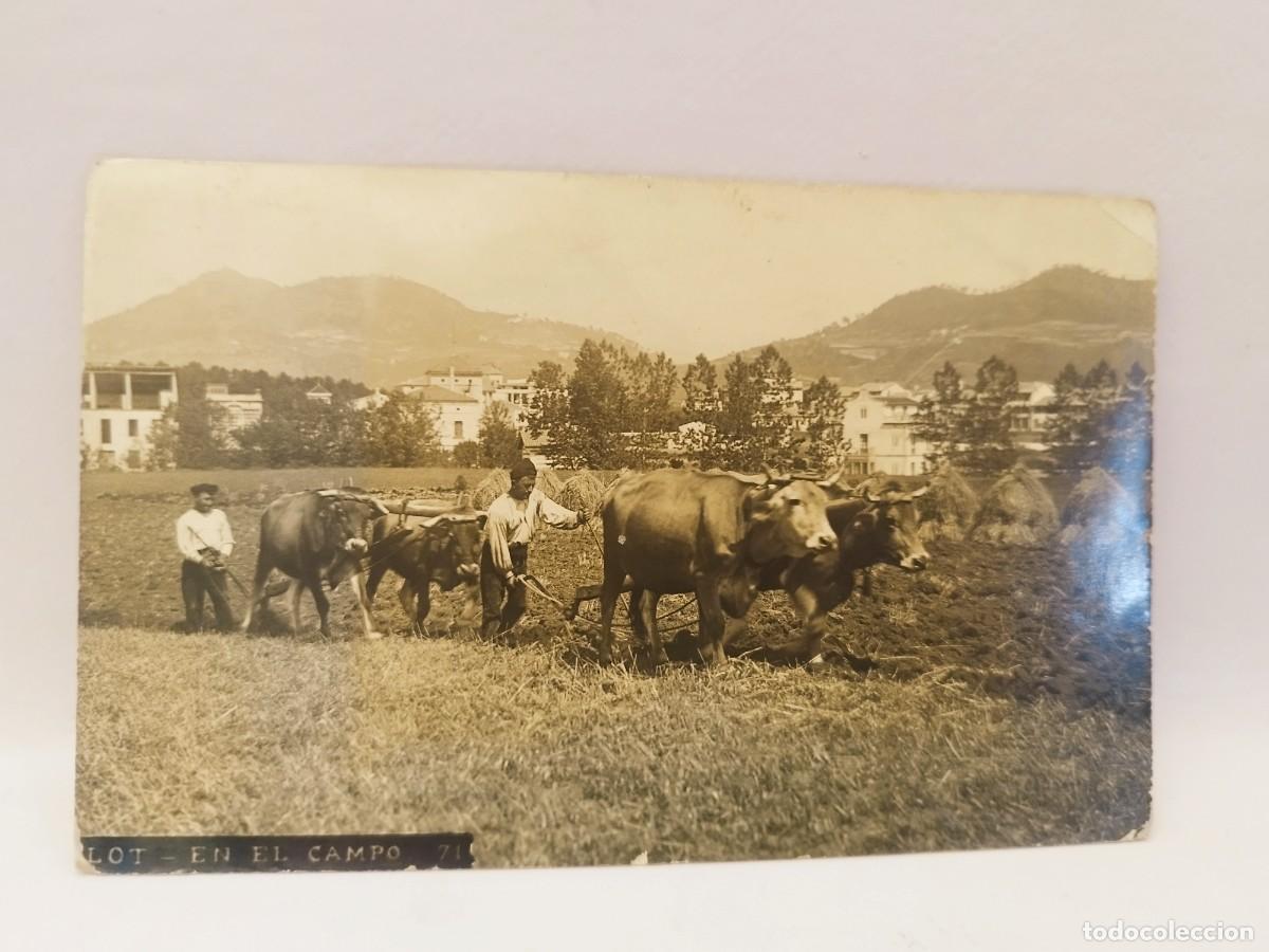Postales: Postal Olot. En el campo - Foto 1