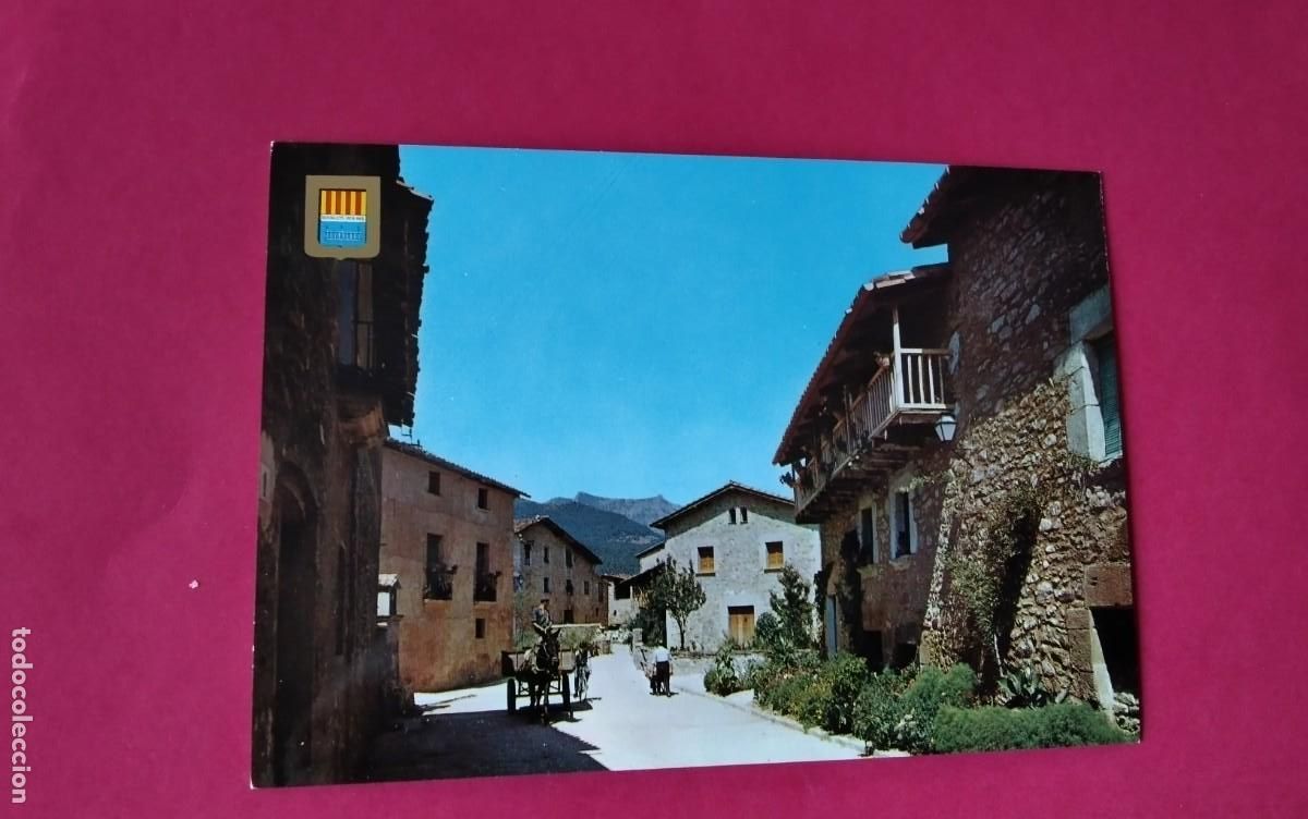 Postales: HOSTALETS DEN BAS , POSTAL ANTIGUA - Foto 1