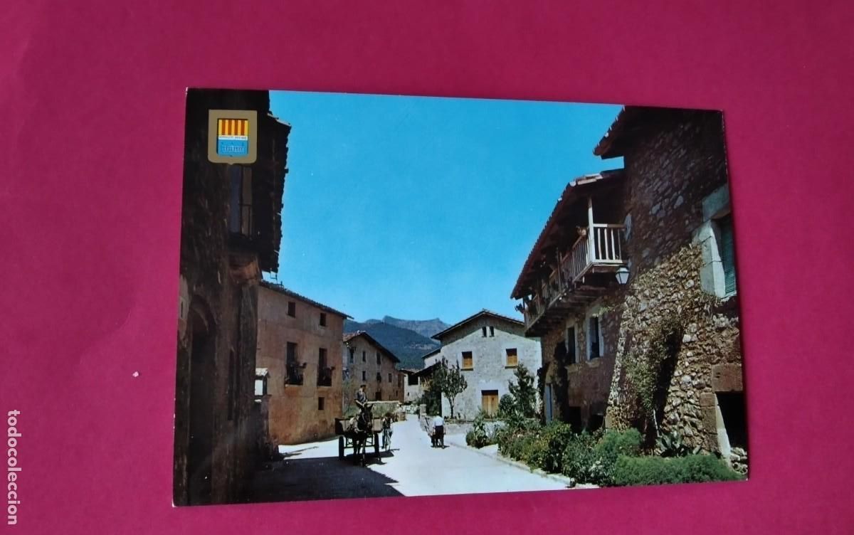 Postales: HOSTALETS DEN BAS , POSTAL ANTIGUA - Foto 2