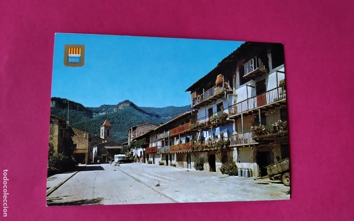 Postales: HOSTALETS DEN BAS , POSTAL ANTIGUA - Foto 1
