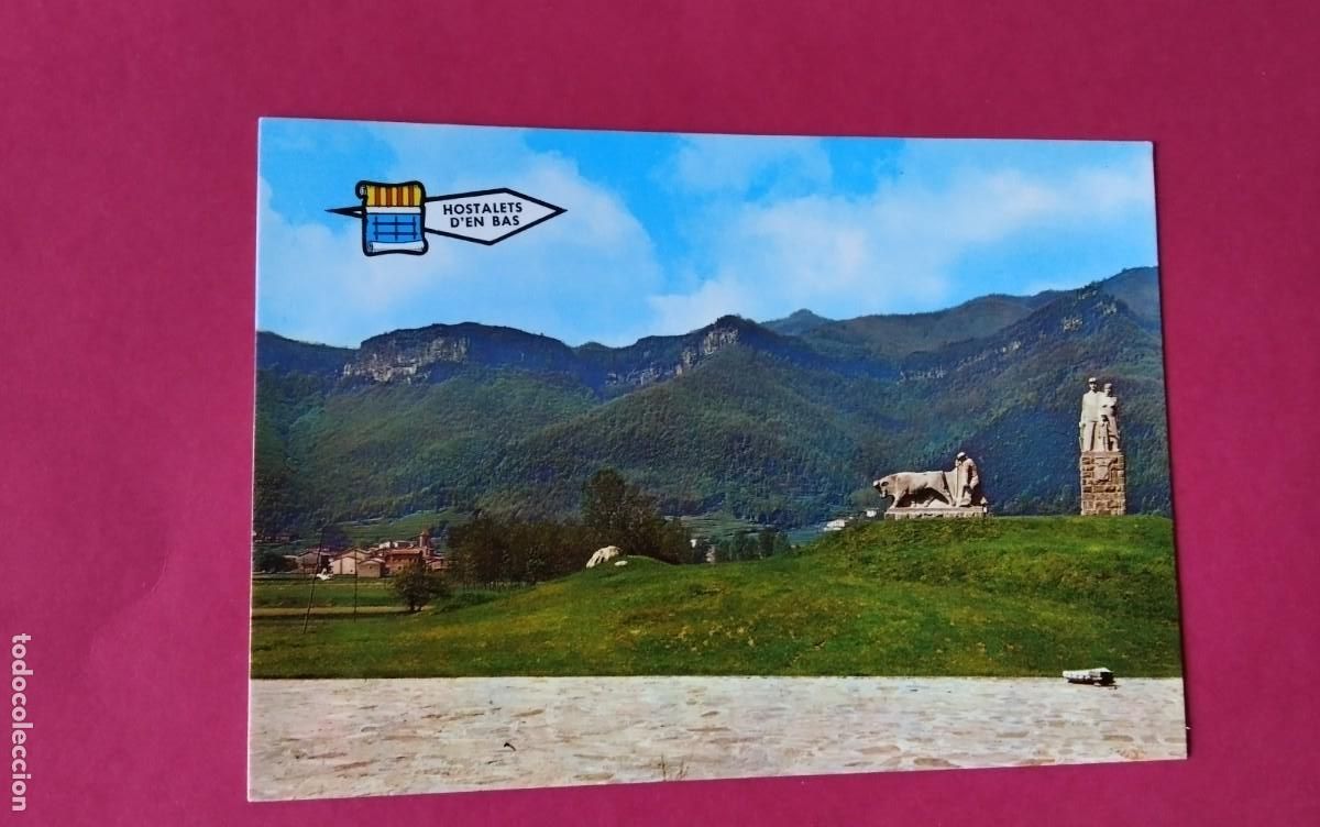 Postales: HOSTALETS DEN BAS , POSTAL ANTIGUA - Foto 2