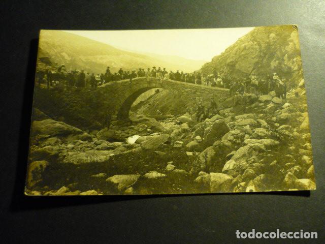 Postales: LLEIDS L&Eacute;RIDA PIRINEO PUENTE A IDENTIFICAR CON GRUPO DE PERSONAS POSTAL FOTOGRAFICA