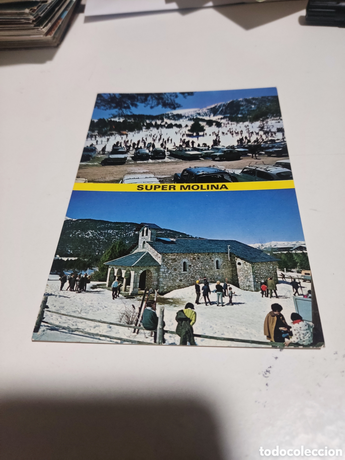 Postales: Postal La Molina, estaci&oacute;n de esqu&iacute;