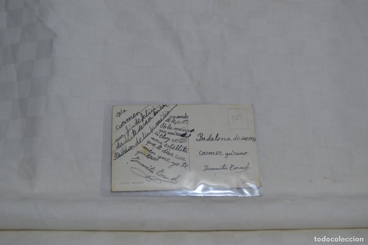 Postales: Postal de Jorge Negrete - Foto 2