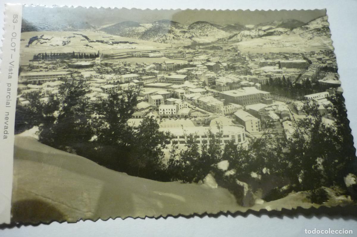 Postales: POSTAL OLOT NEVADA - CIRCULADA CM - Foto 1