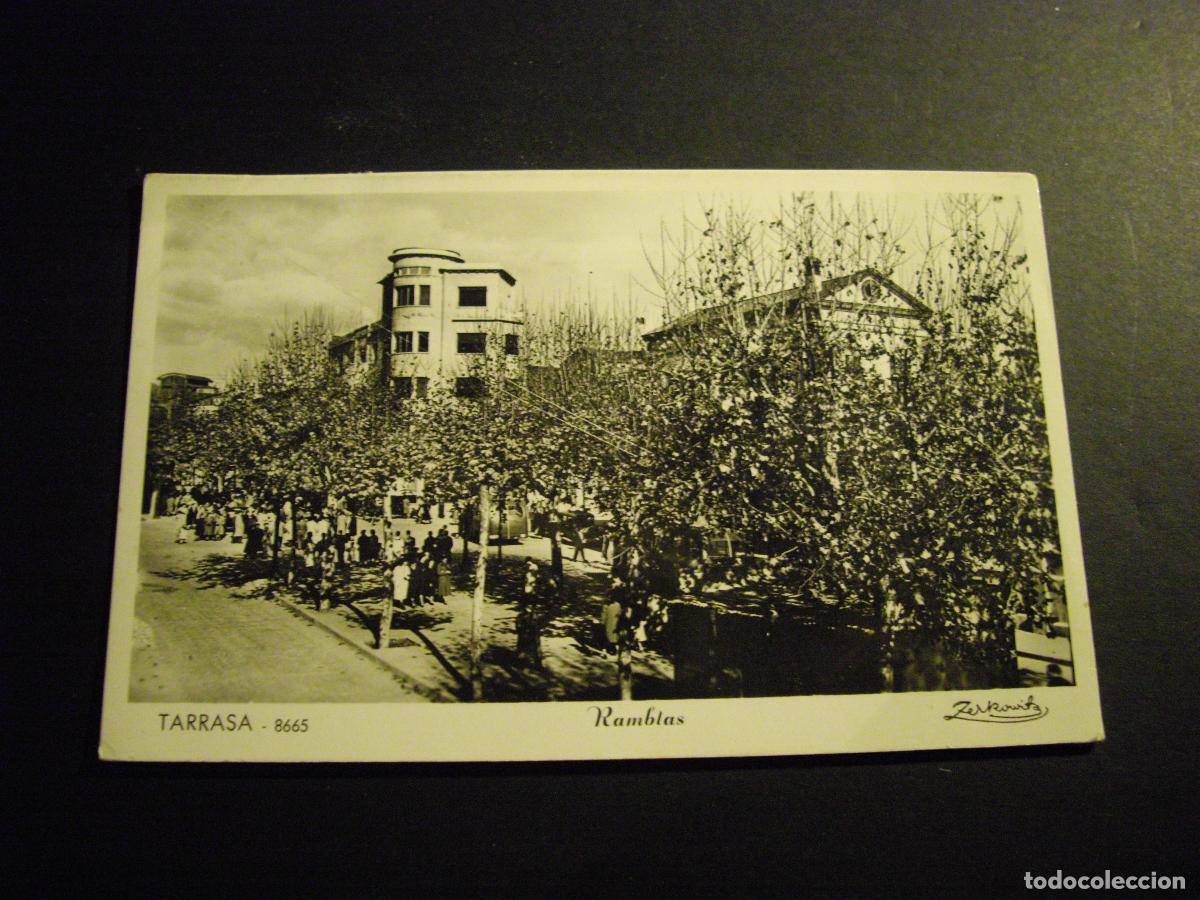 Postales: TARRASA BARCELONA RAMBLAS - Foto 1