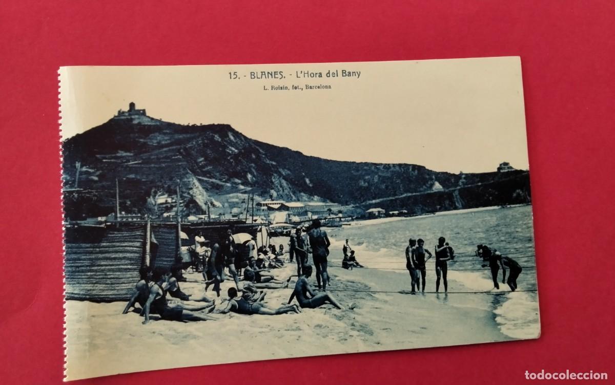 Postales: BLANES , POSTAL ANTIGUA , BLANCO Y NEGRO , - Foto 1