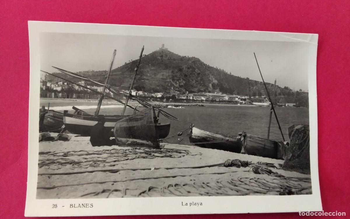 Postales: BLANES , POSTAL ANTIGUA , BLANCO Y NEGRO , - Foto 1