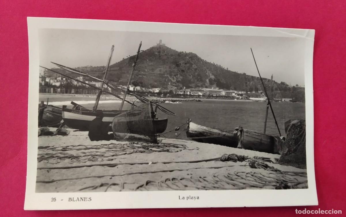 Postales: BLANES , POSTAL ANTIGUA , BLANCO Y NEGRO , - Foto 2