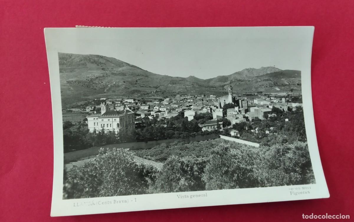 Postales: LLANSA , POSTAL ANTIGUA , BLANCO Y NEGRO , - Foto 2