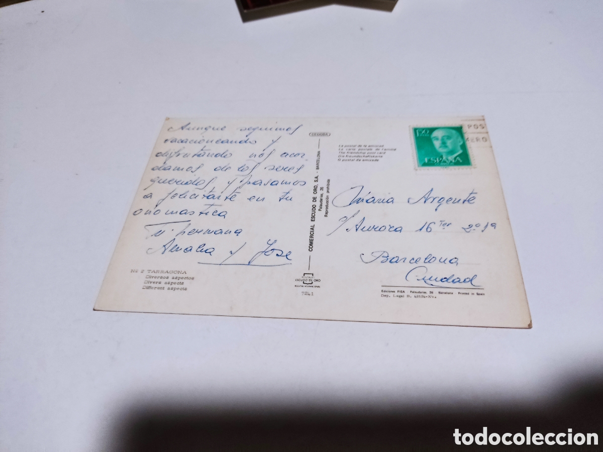 Postales: Postal Tarragona ........ - Foto 2