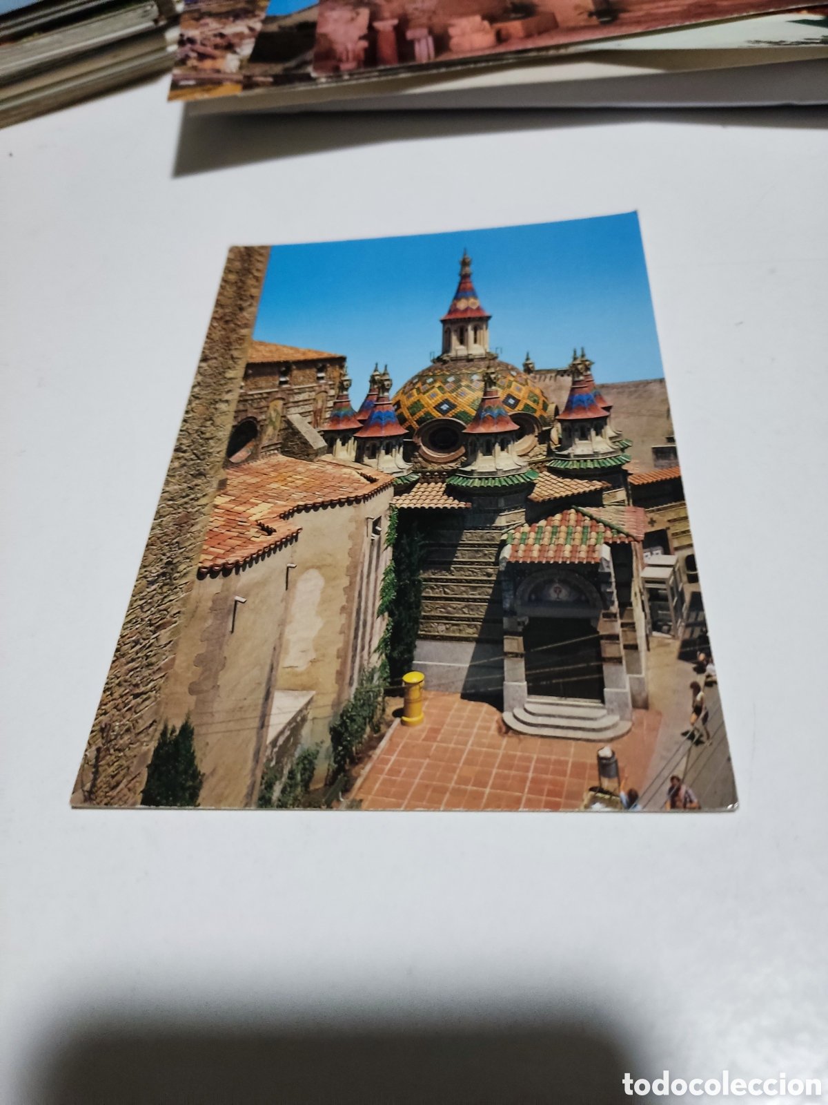 Postales: Postal Lloret de Mar iglesia - Foto 1