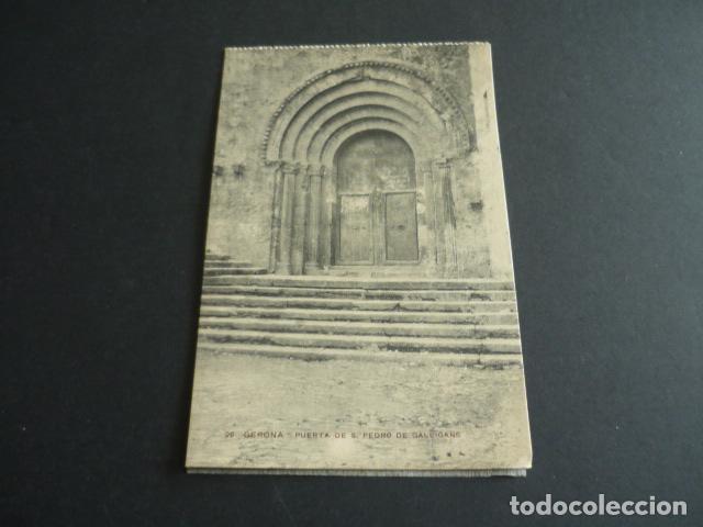 Postales: GERONA PUERTA DE SAN PEDRO DE GALLIGANS - Foto 1