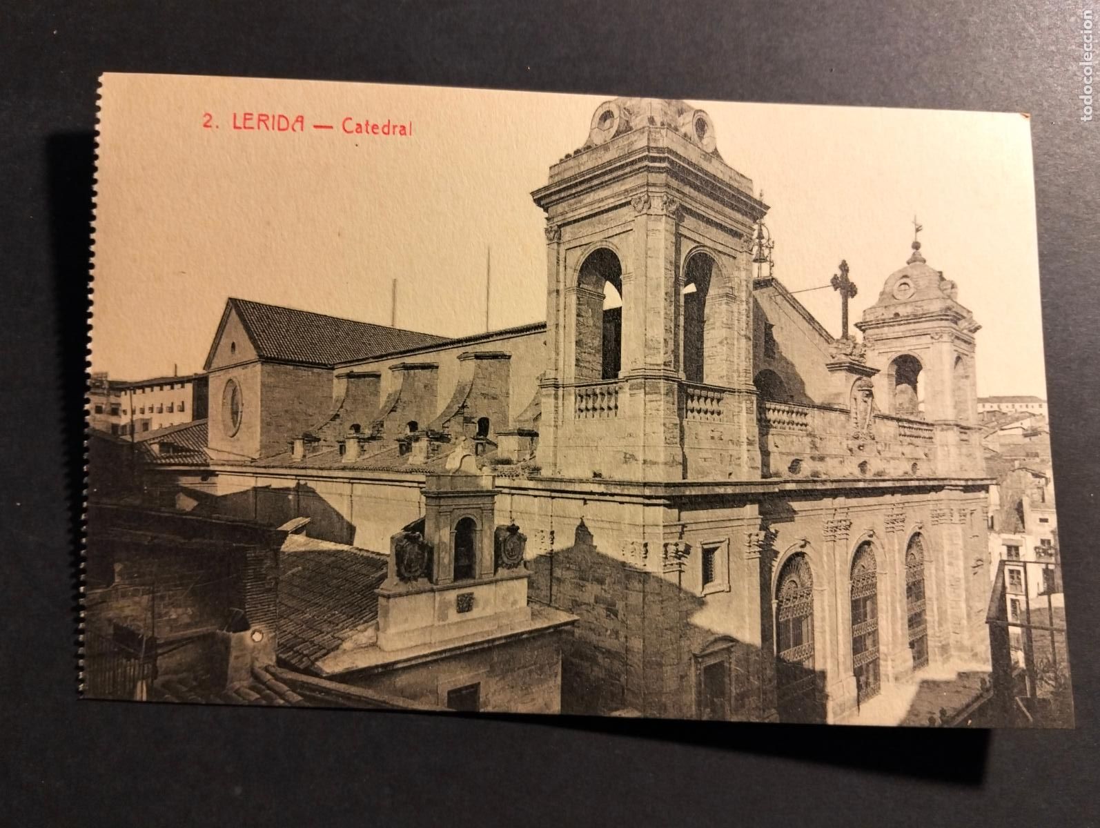 Postales: LERIDA CATEDRAL POSTAL - Foto 1