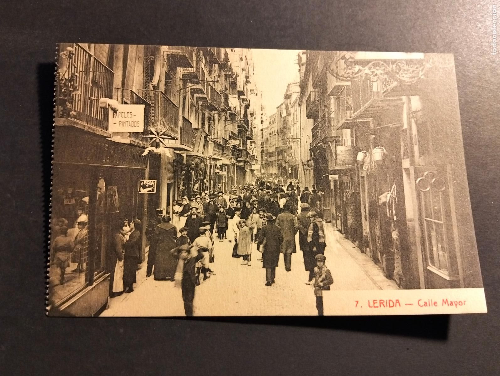 Postales: LERIDA CALLE MAYOR POSTAL - Foto 1