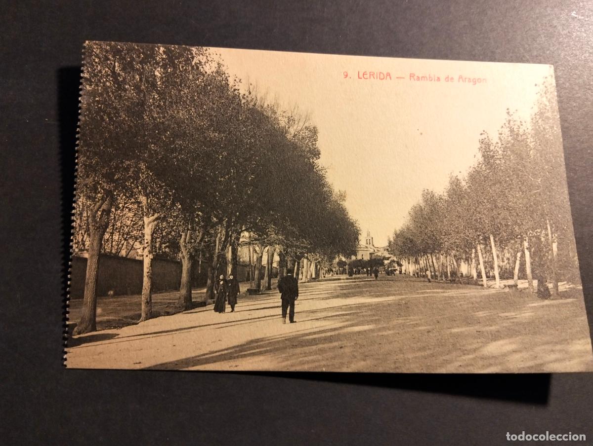 Postales: LERIDA RAMBLA DE ARAGON - Foto 1
