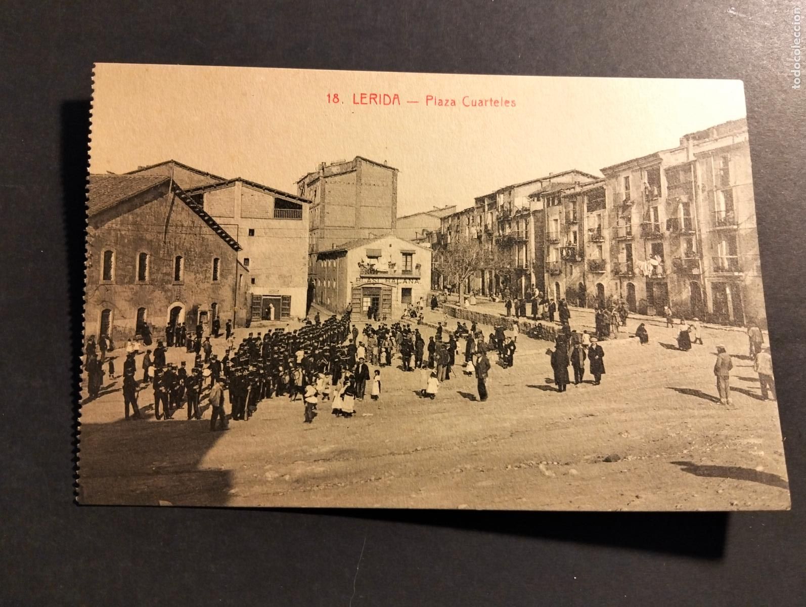 Postales: LERIDA PLAZA CUARTELES - Foto 1