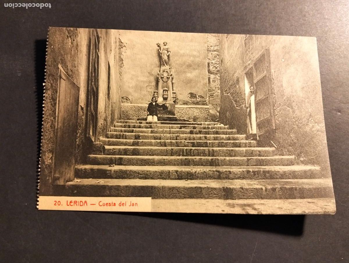 Postales: LERIDA CUESTA DEL JAN - Foto 1