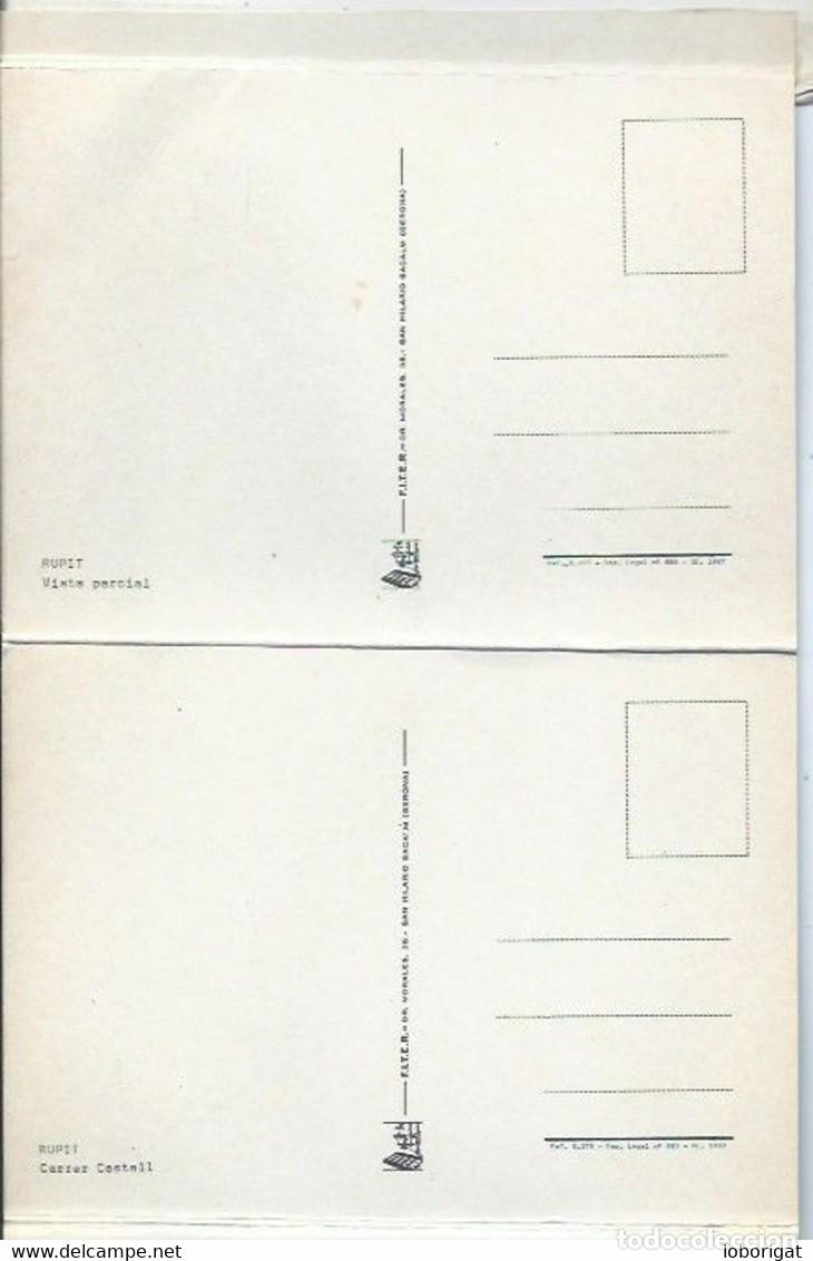 Postales: LIBRO FLEXO CON 10 VISTAS DE RUPIT / CATALUNYA - Foto 3