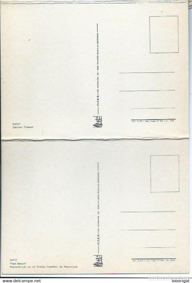 Postales: LIBRO FLEXO CON 10 VISTAS DE RUPIT / CATALUNYA - Foto 9
