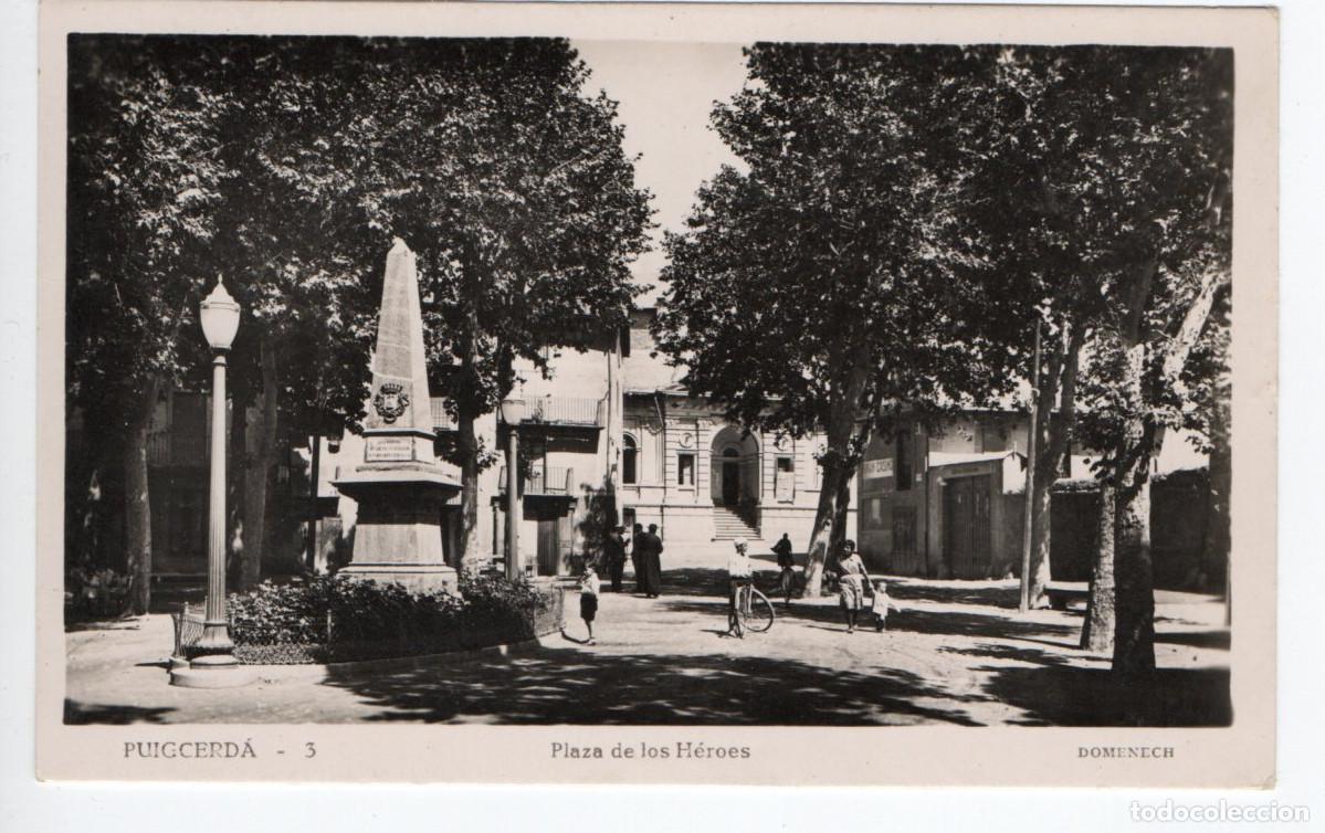 Postcards: PUIGCERDA N&deg;3 PLAZA DE LOS HEROES
