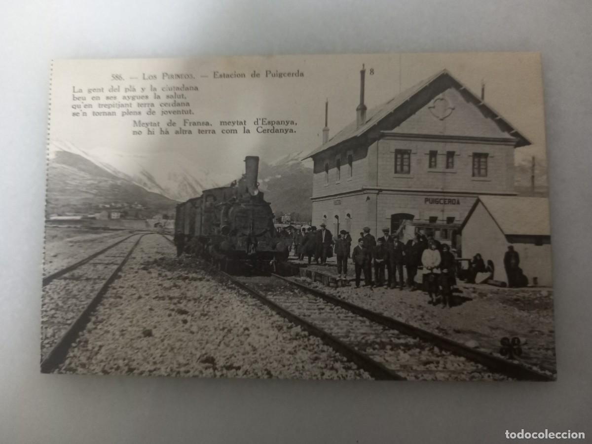 Postales: PUIGCERDA POSTAL &rdquo;ESTACION&rdquo; - Foto 1