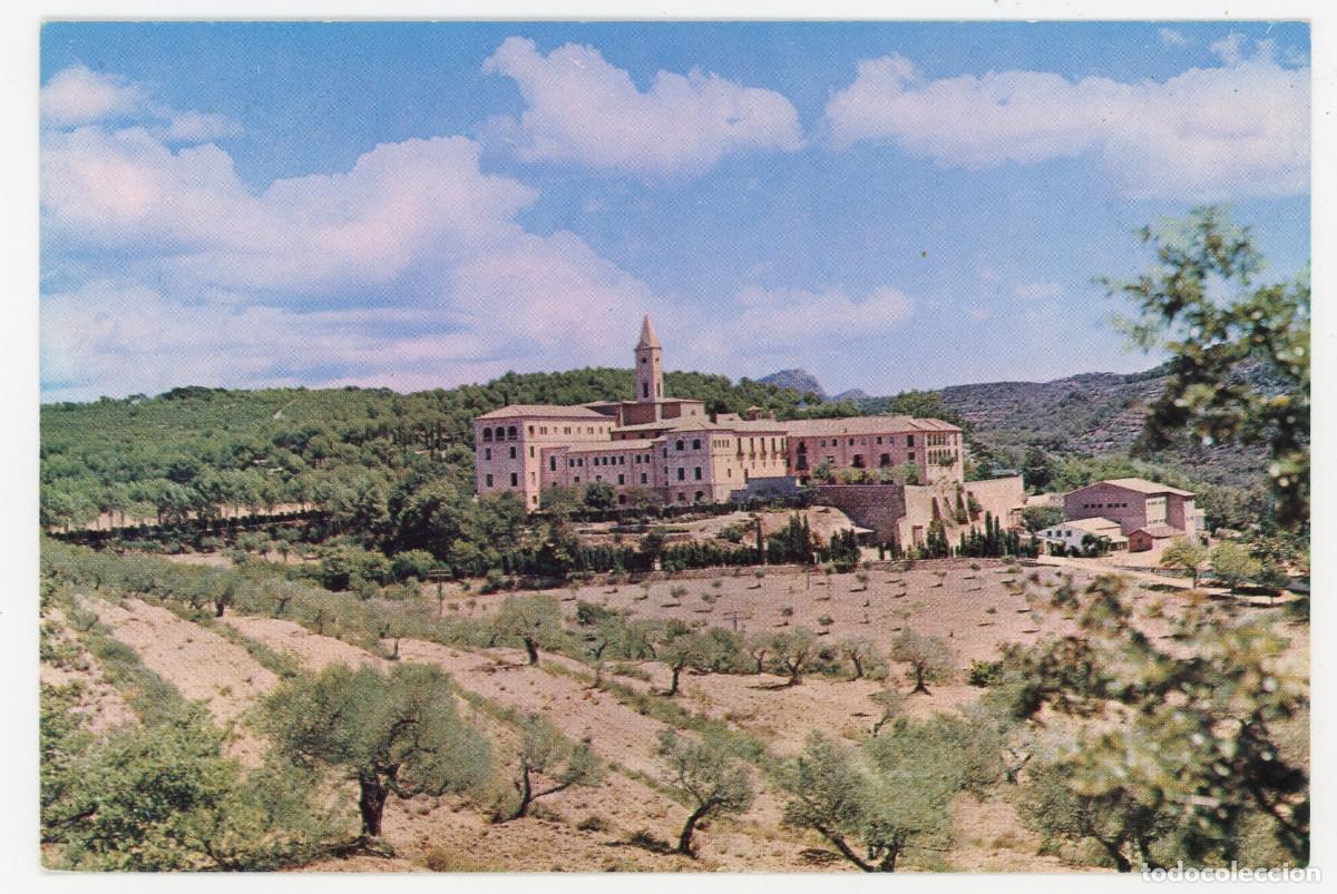 Postais: m10140 monestir santa maria de bellpuig de les avellanes vista general 1966 vives escrita