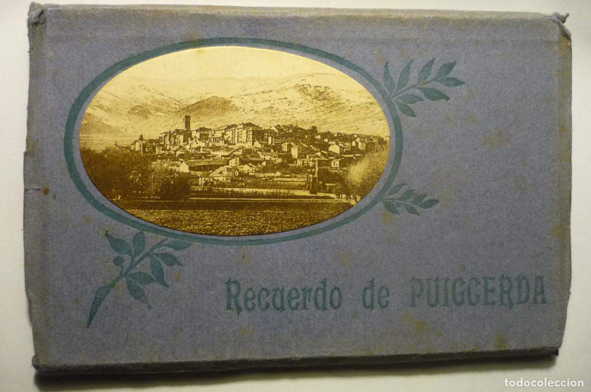 Postales: bloc 18 postales -puigcerda .- juan huguet comercio regalo-pl-mayor puigcerda cm