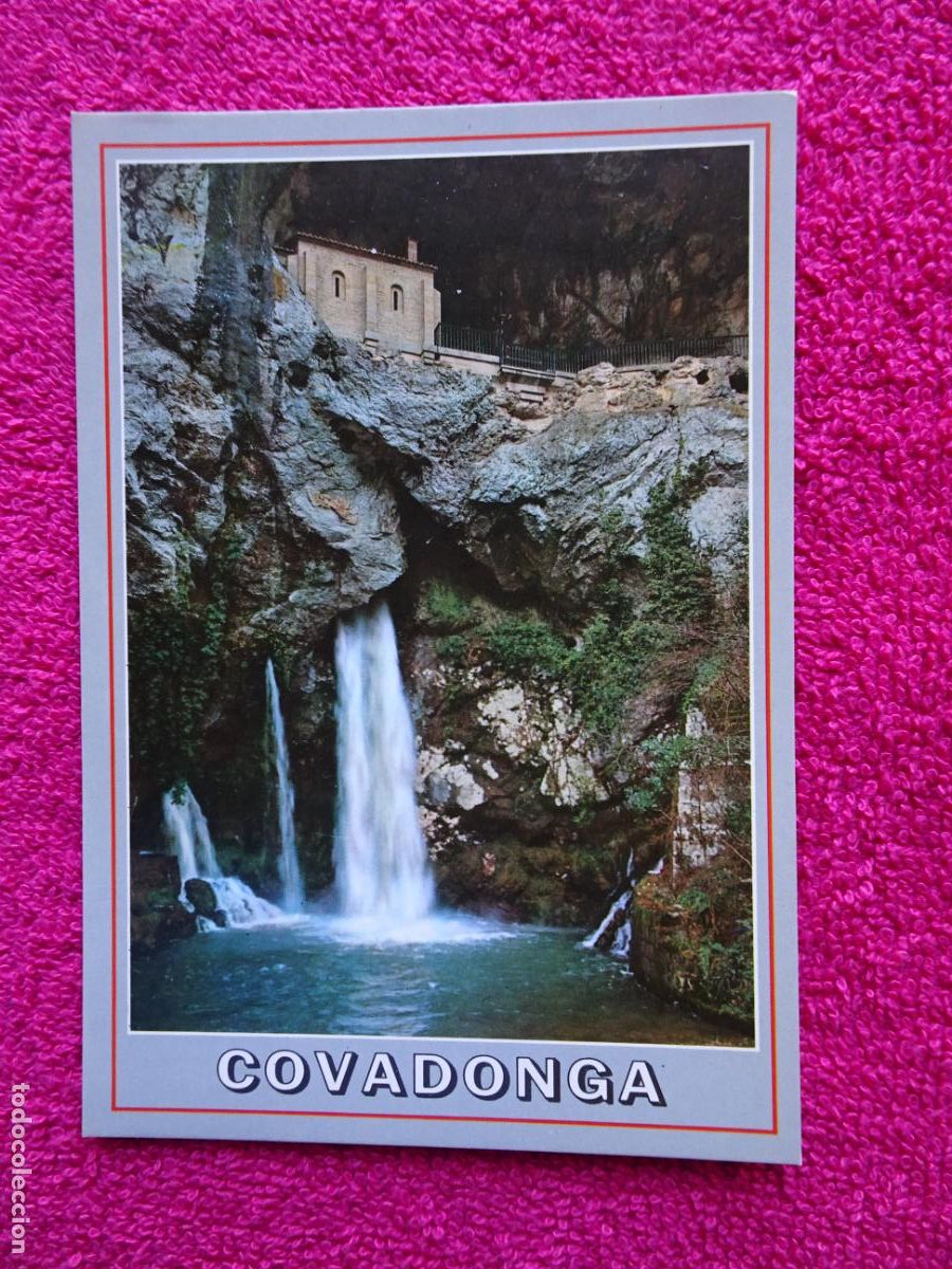 Postales: gruta de la virgen y cascada 1990 covadonga 238 ediciones sandi postal sin usar