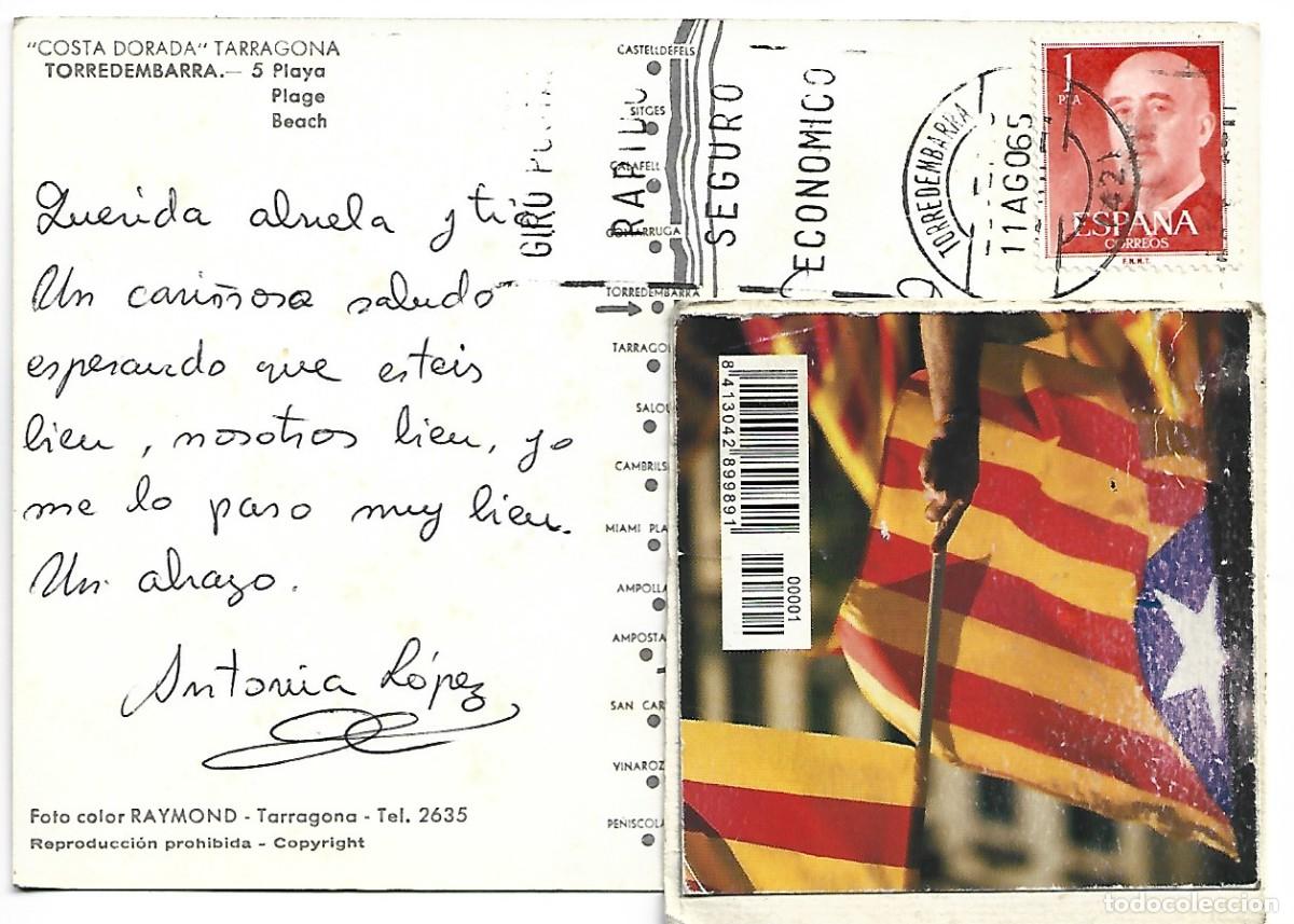 Postales: PLAYA - PLAGE - BEACH.- TORREDEMBARRA / TARRAGONA - Foto 2