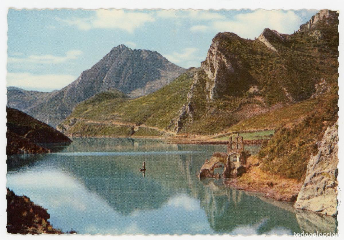 Cartoline: m10231 Pont de Suert Embalse De Escales Y Restos Monasterio Romanico de Lavaix Garrabella N&ordm;508 sc