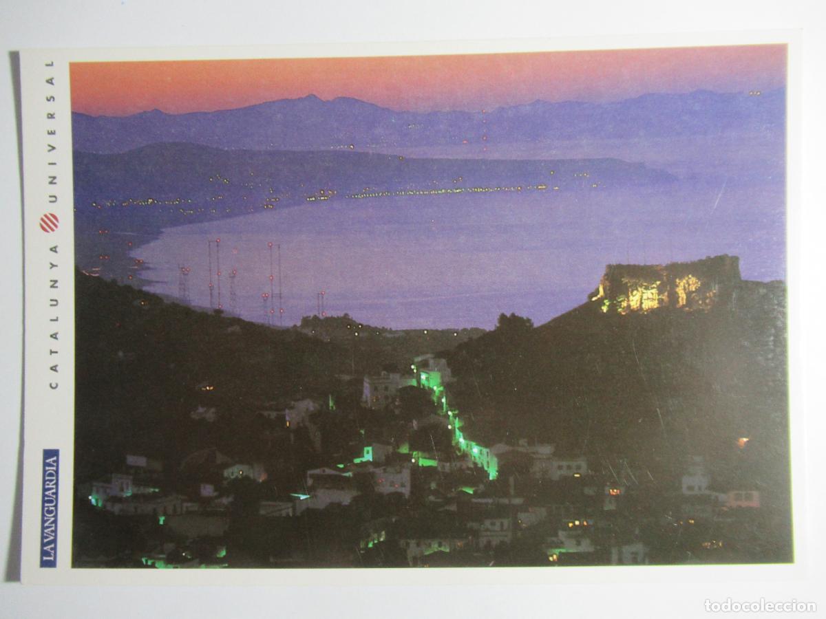 Postales: Costa Brava - Vista nocturna desde Cap de Begur