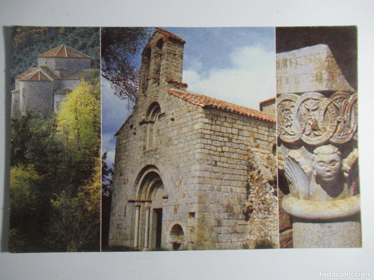 Postales: Sant Pere Cercada - Monestir rom&agrave;nic del segle XII - Museu Trias de les Galetes