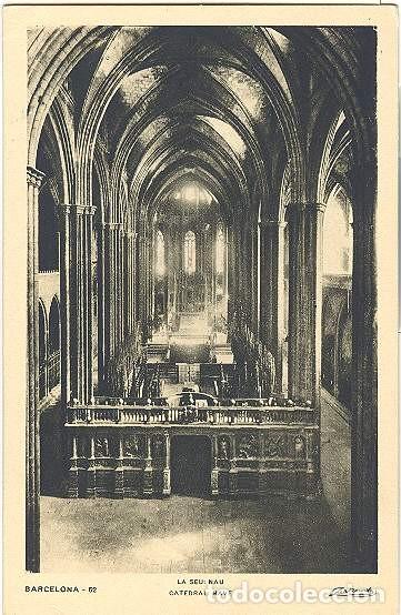 Postales: Barcelona - Catedral Nave - Foto 1