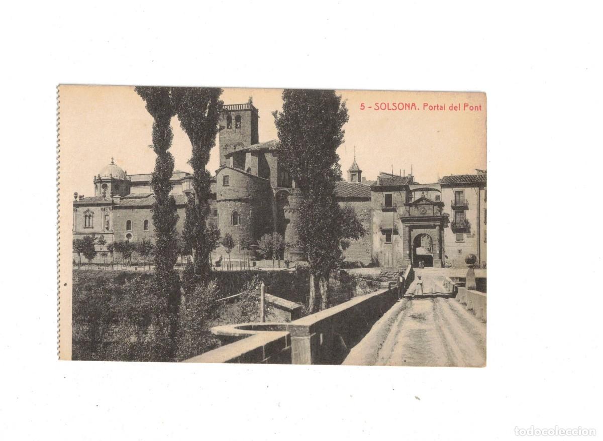 Postales: SOLSONA. 5 PORTAL DEL PONT. THOMAS - Foto 1