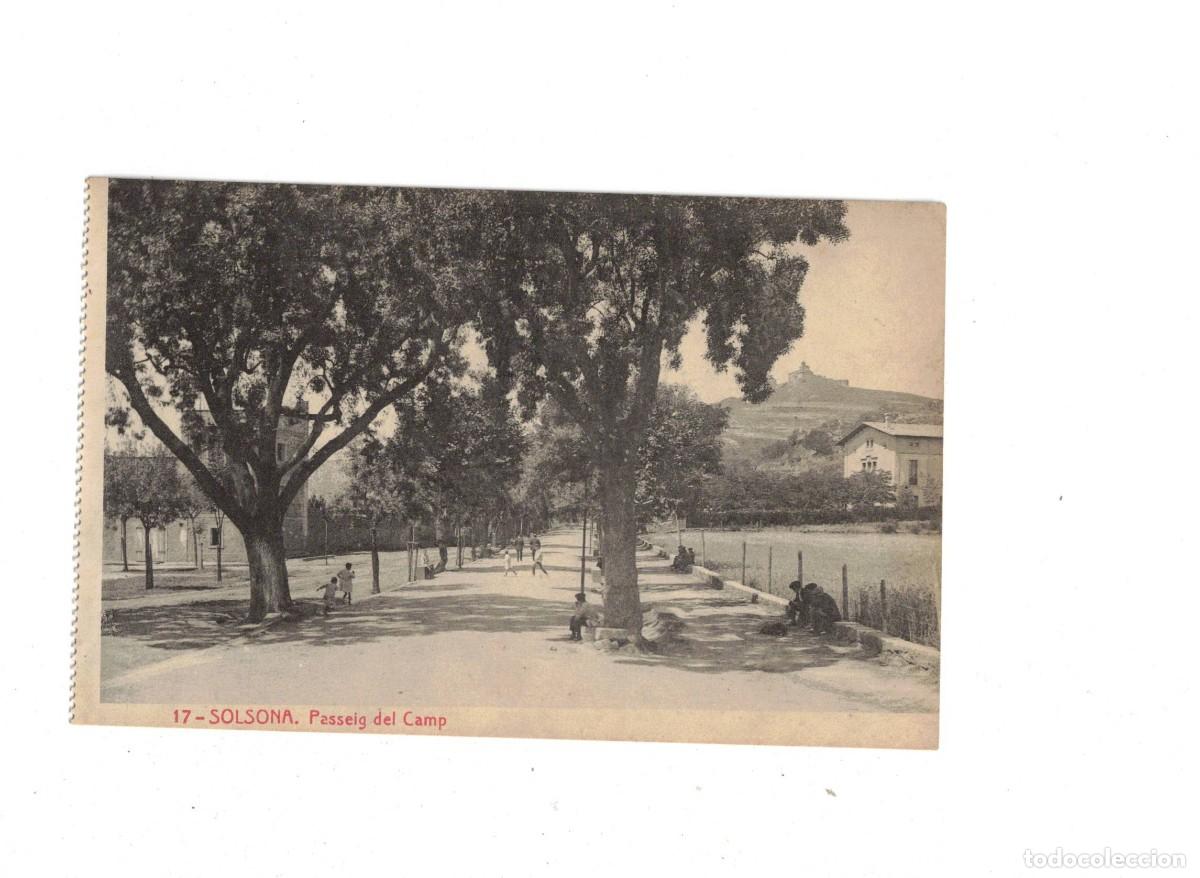 Postales: SOLSONA. 17 PASSEIG DEL CAMP. THOMAS - Foto 1