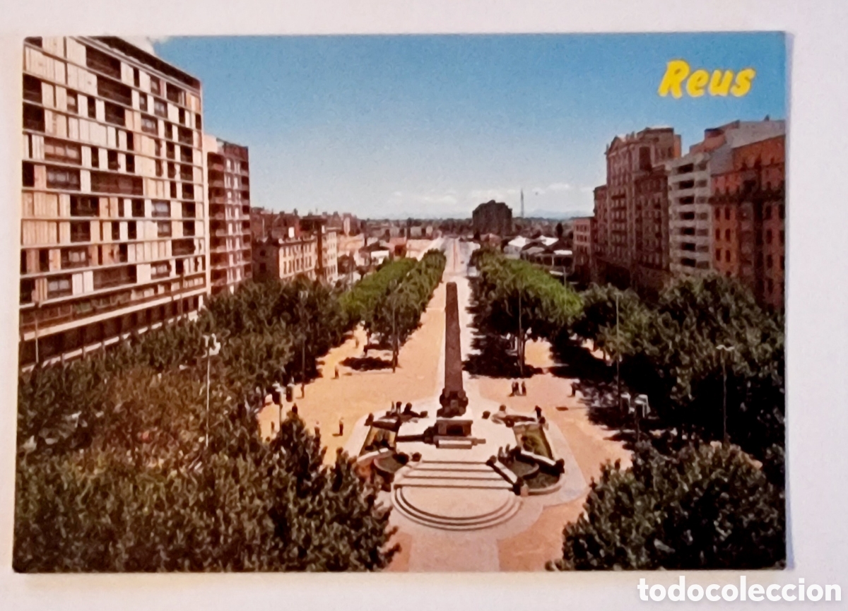 Postales: REUS - POSTALES - Avenida de los Martires - Foto 1
