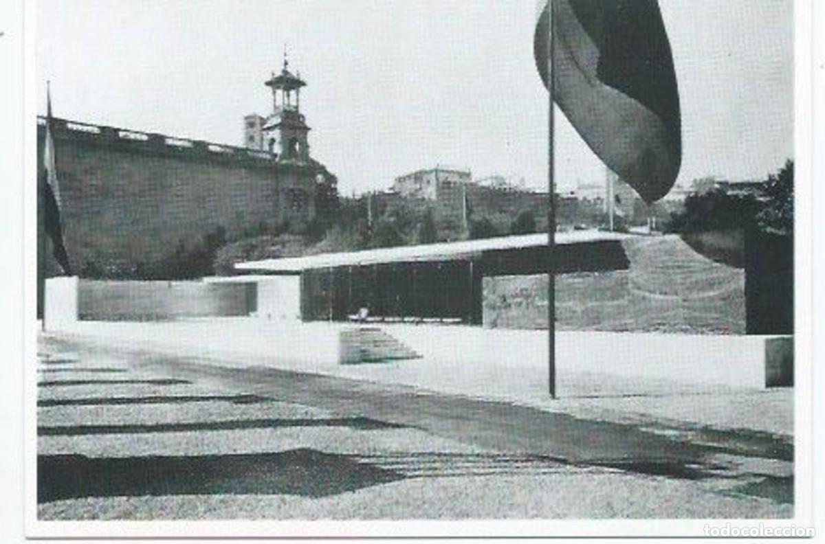 Postkarten: VISTA GENERAL DES DEL CARRER.- FUNDACIO PUBLICA DEL PAVELLO ALEMANY D BARCELONA DE MIES VAN DER ROHE