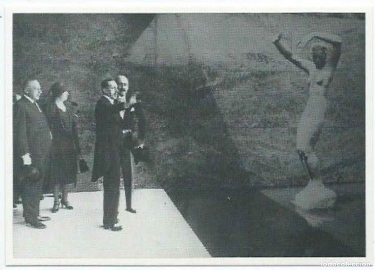 Postcards: EL REI ALFONS XIII.- FUNDACIO PUBLICA DEL PAVELLO ALEMANY DE BARCELONA DE MIES VAN DER ROHE