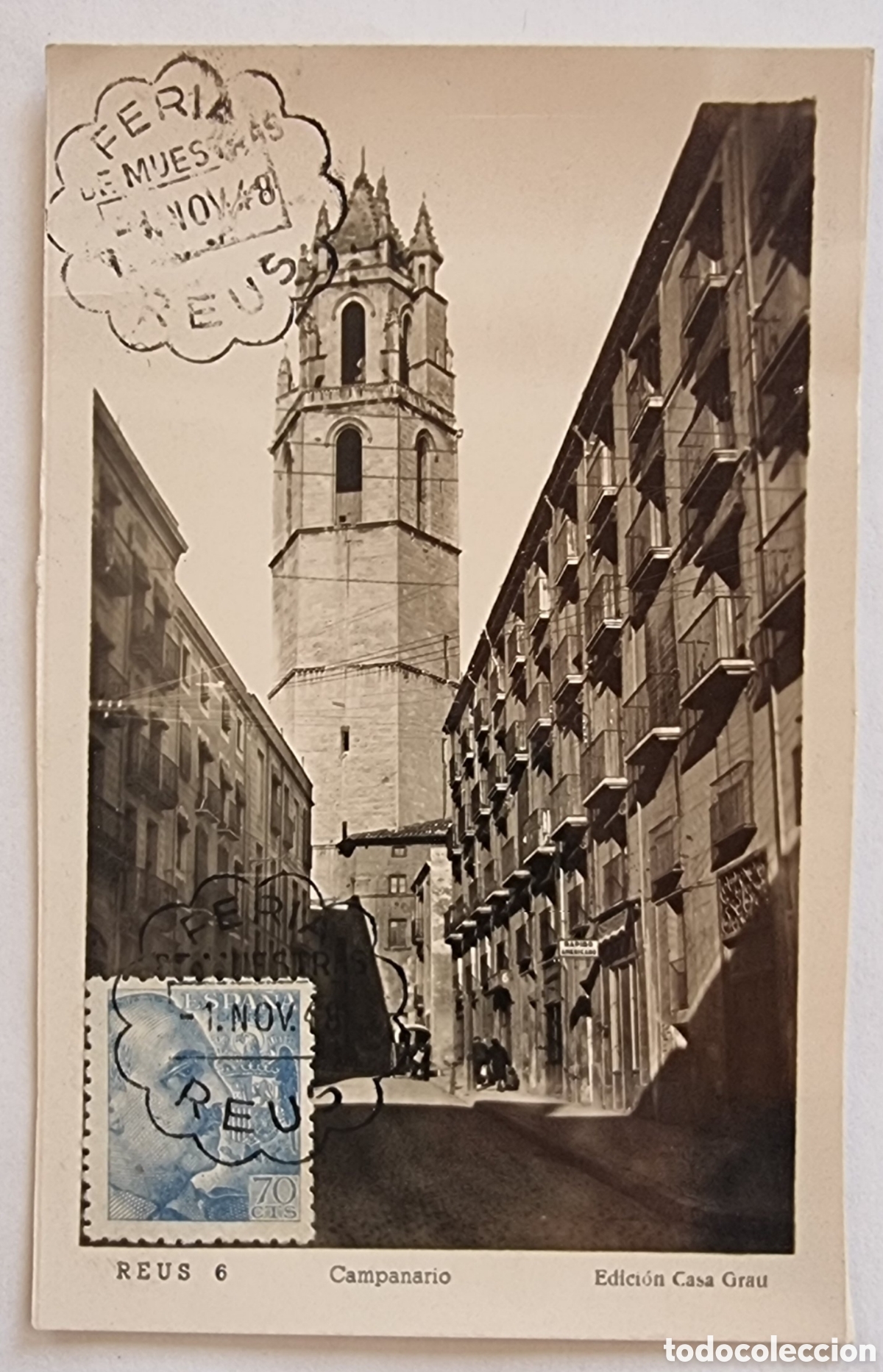 Postales: REUS - POSTALES - Campanario - Foto 1