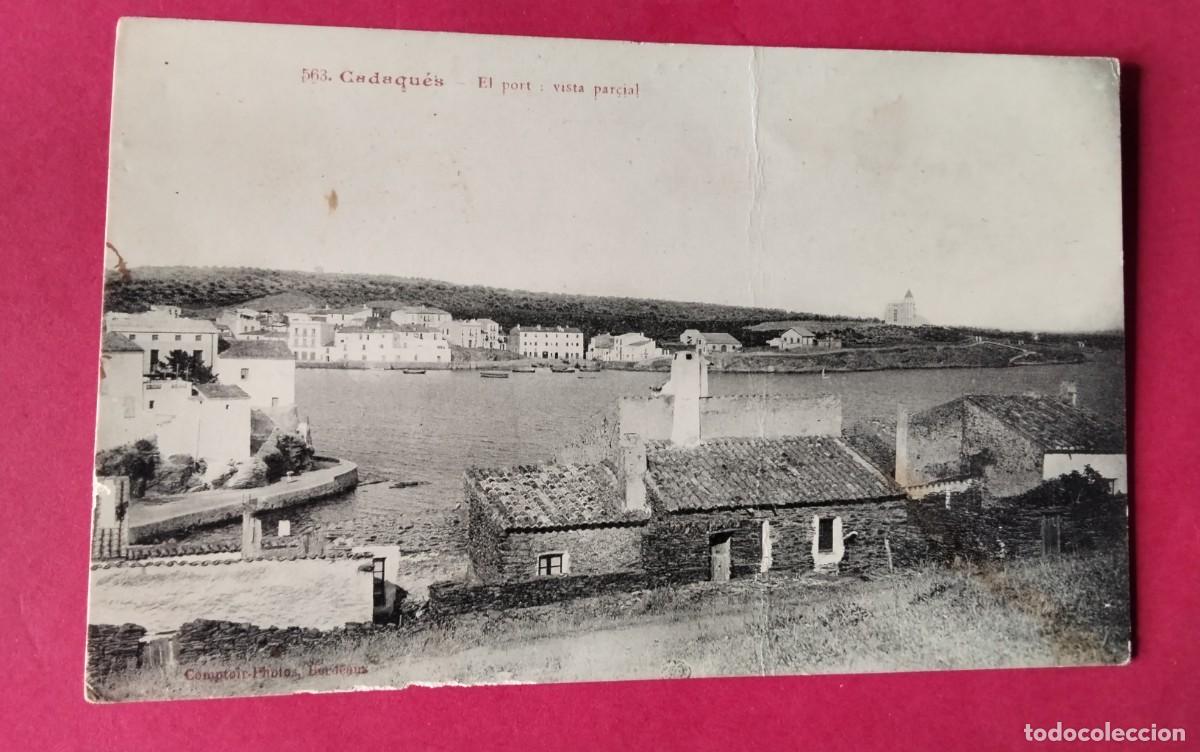 Postales: CADAQUES , POSTAL ANTIGUA , BLANCO Y NEGRO - Foto 1