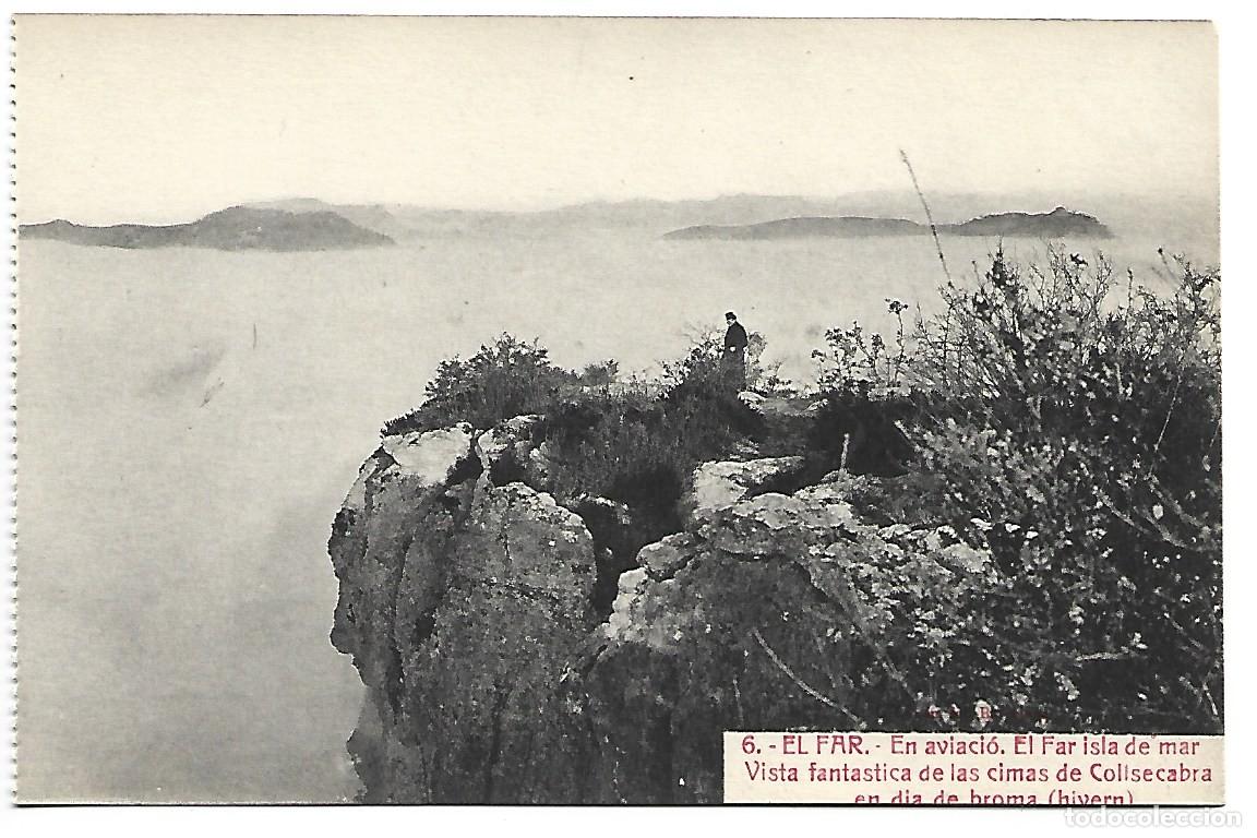 Postkarten: VISTA FANTASTICA DE LAS CIMAS DE COLLSACABRA EN DIA DE BRUMA.- EL FAR / SUSQUEDA