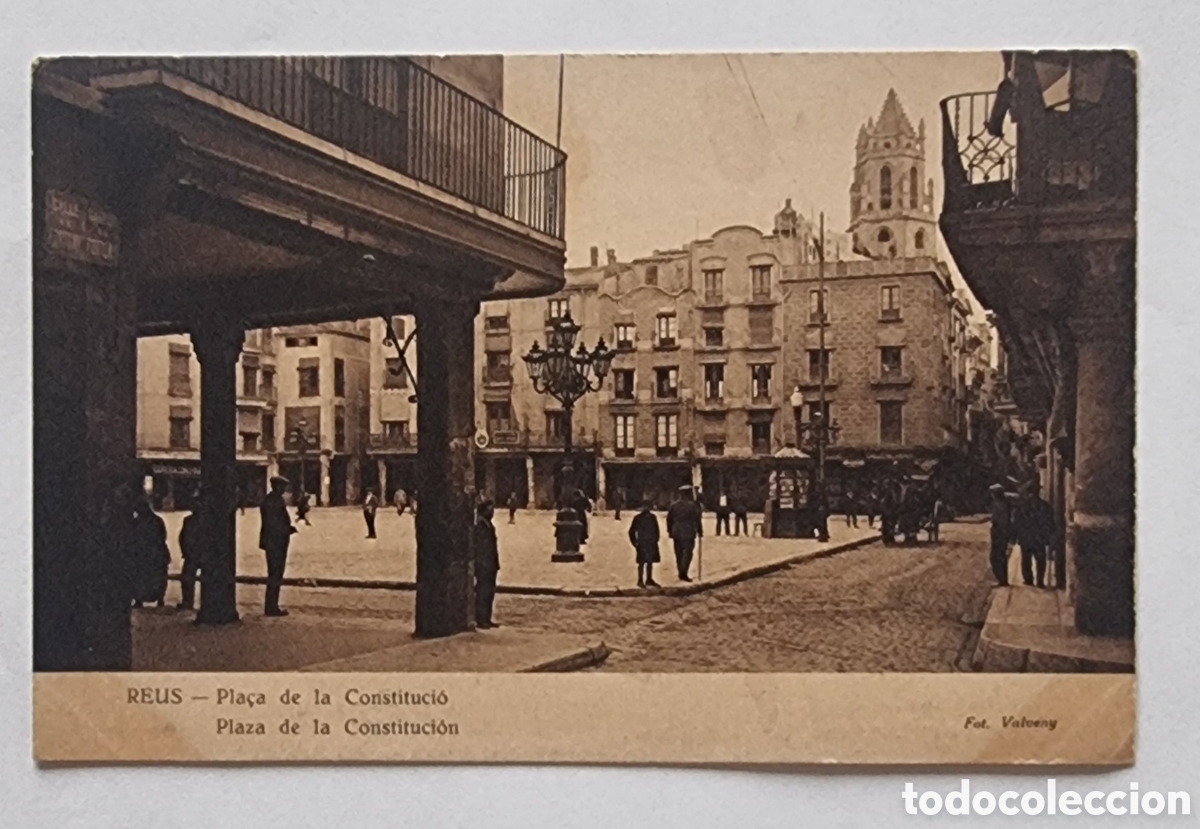 Postales: REUS - POSTALES - Plaza de la Constituci&oacute;n - Foto 1