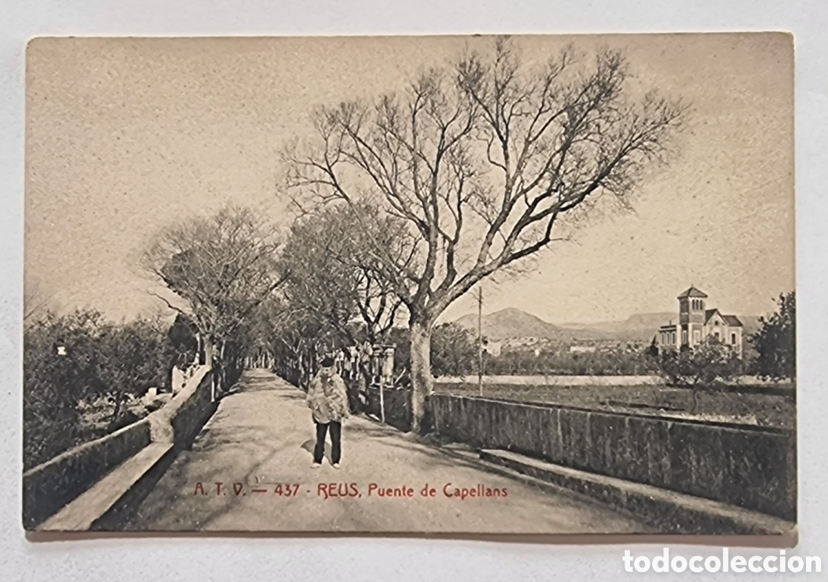 Postales: REUS - POSTALES - Puente de Capellans - Foto 1