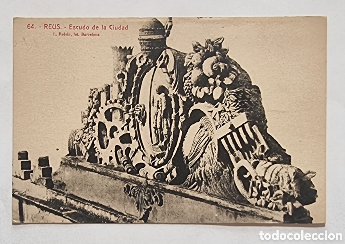 Postales: REUS - POSTALES - Escudo de la Ciudad - Foto 1