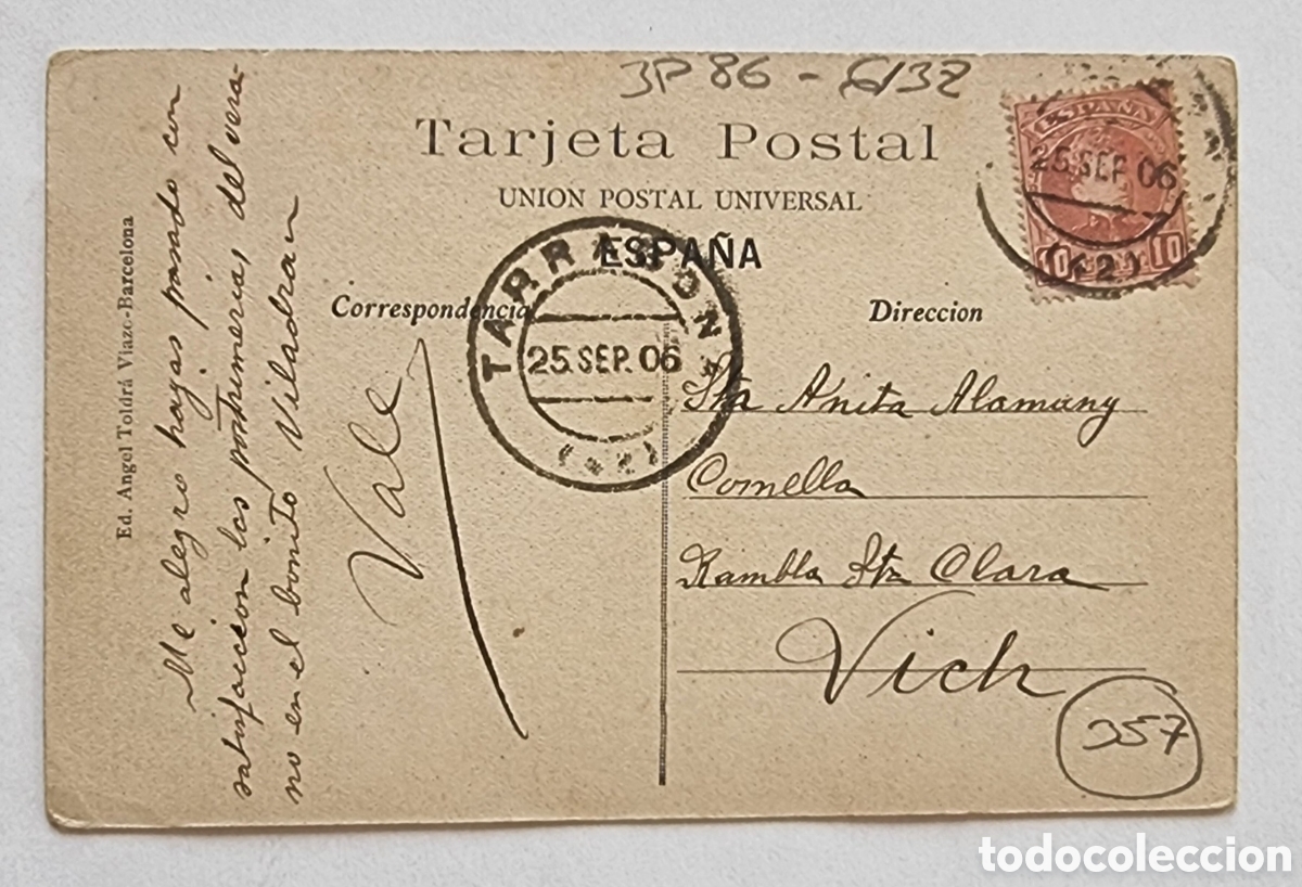 Postales: REUS - POSTALES - Manicomio - Foto 2