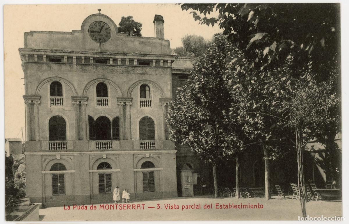 Postcards: a10992 la puda de montserrat vista parcial del establecimiento n&ordm;3 sc dificil